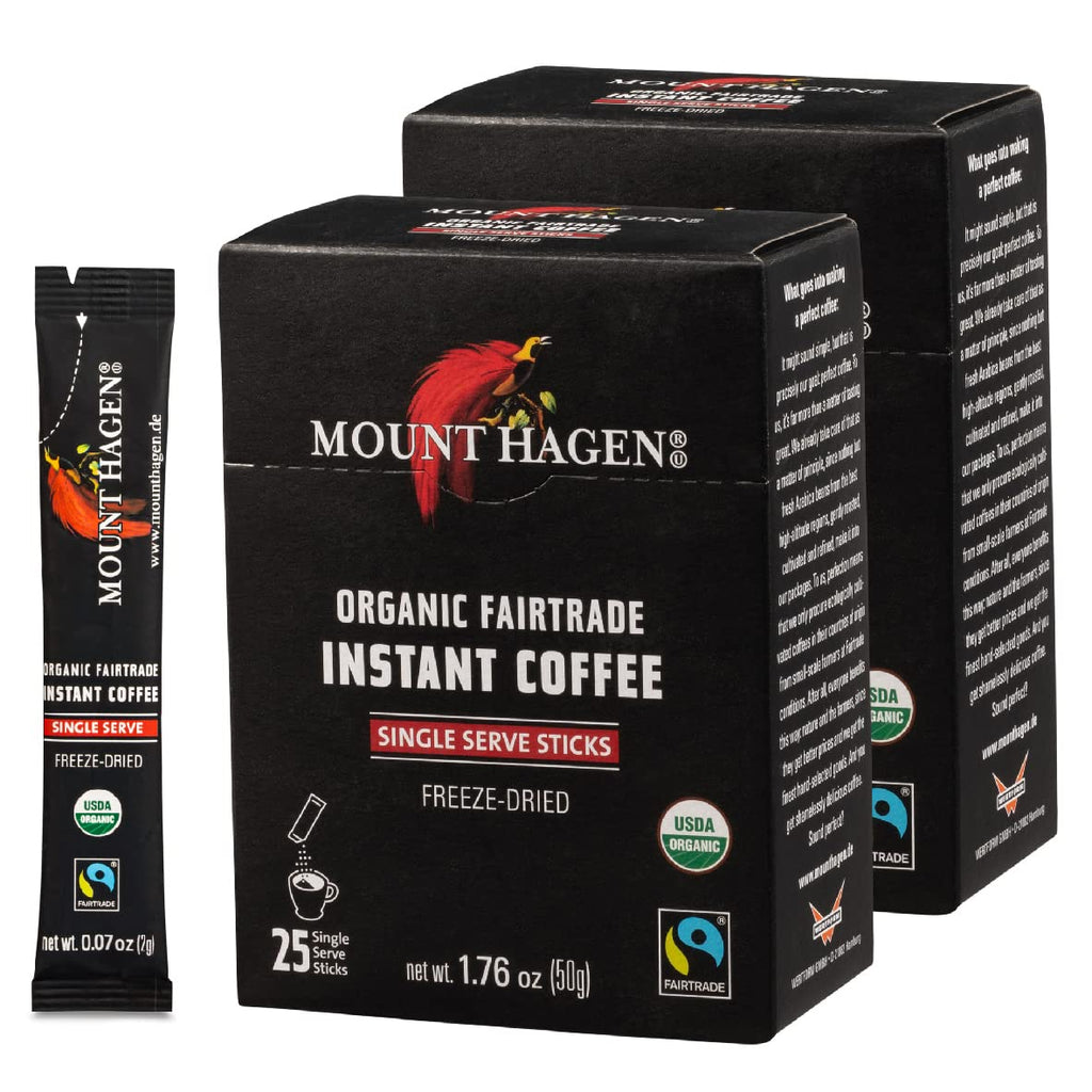 Organic Medium Roast Instant Coffee Packets 2 Pack E35951