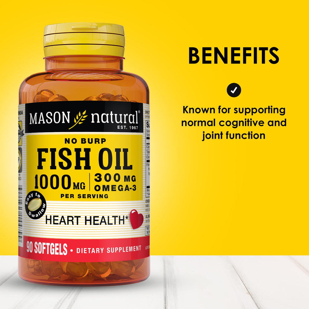 Omega 3 Fish Oil 1000mg 90 Softgels Pack of 3 H131