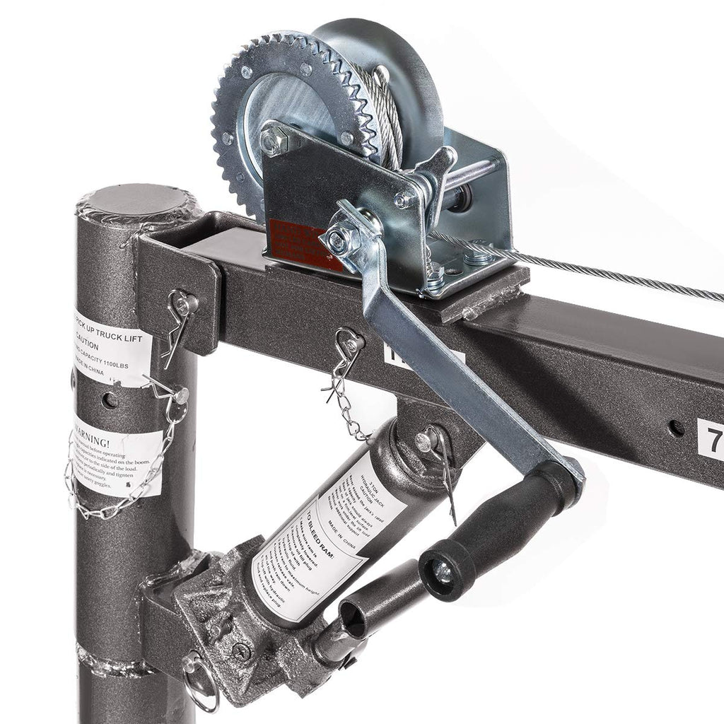 1/2 Ton Hydraulic Cable Winch P394