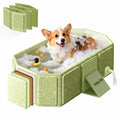 Foldable Dog Bathtub with Side Drain Plug B409920