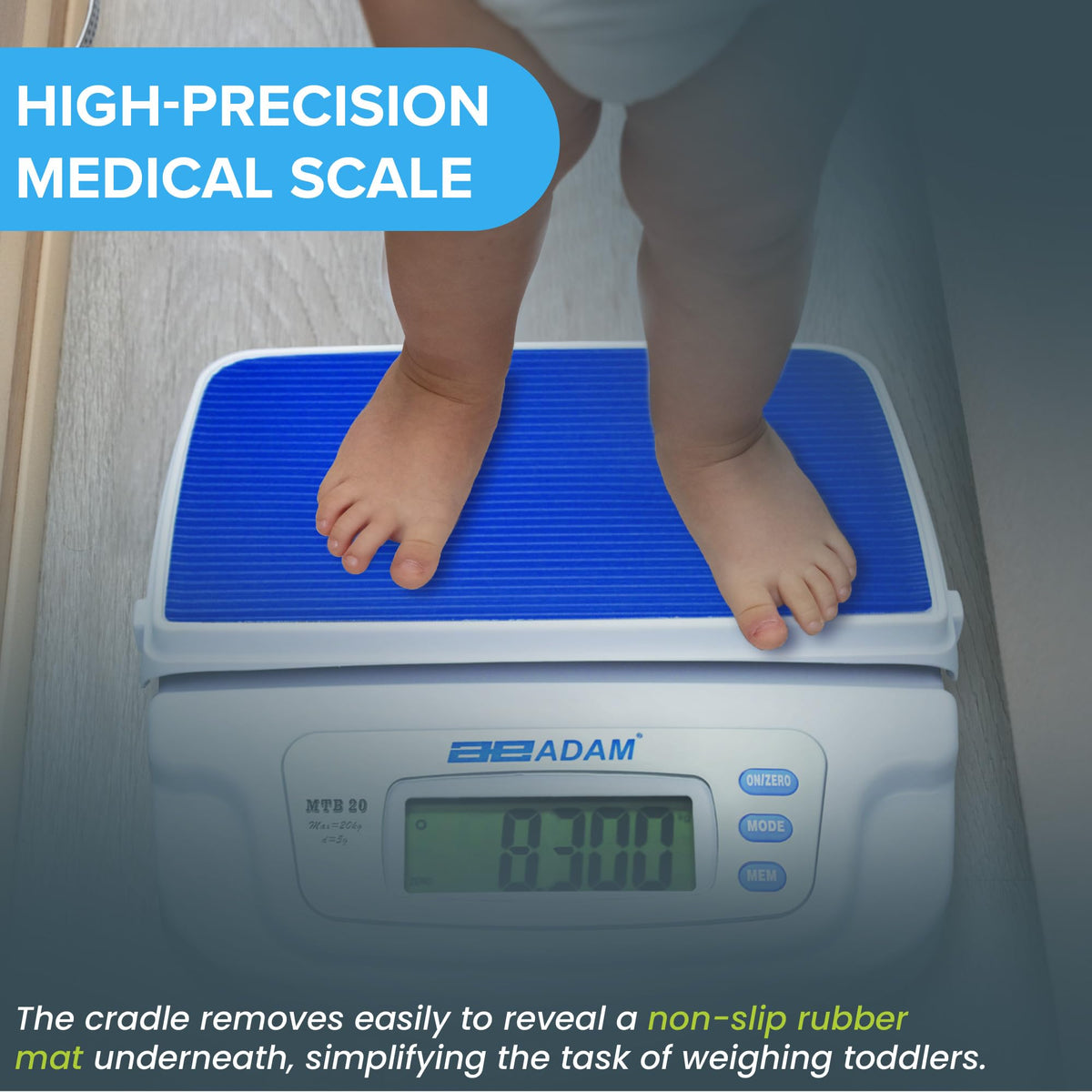 Baby & Toddler Digital Scale with Detachable Cradle F942