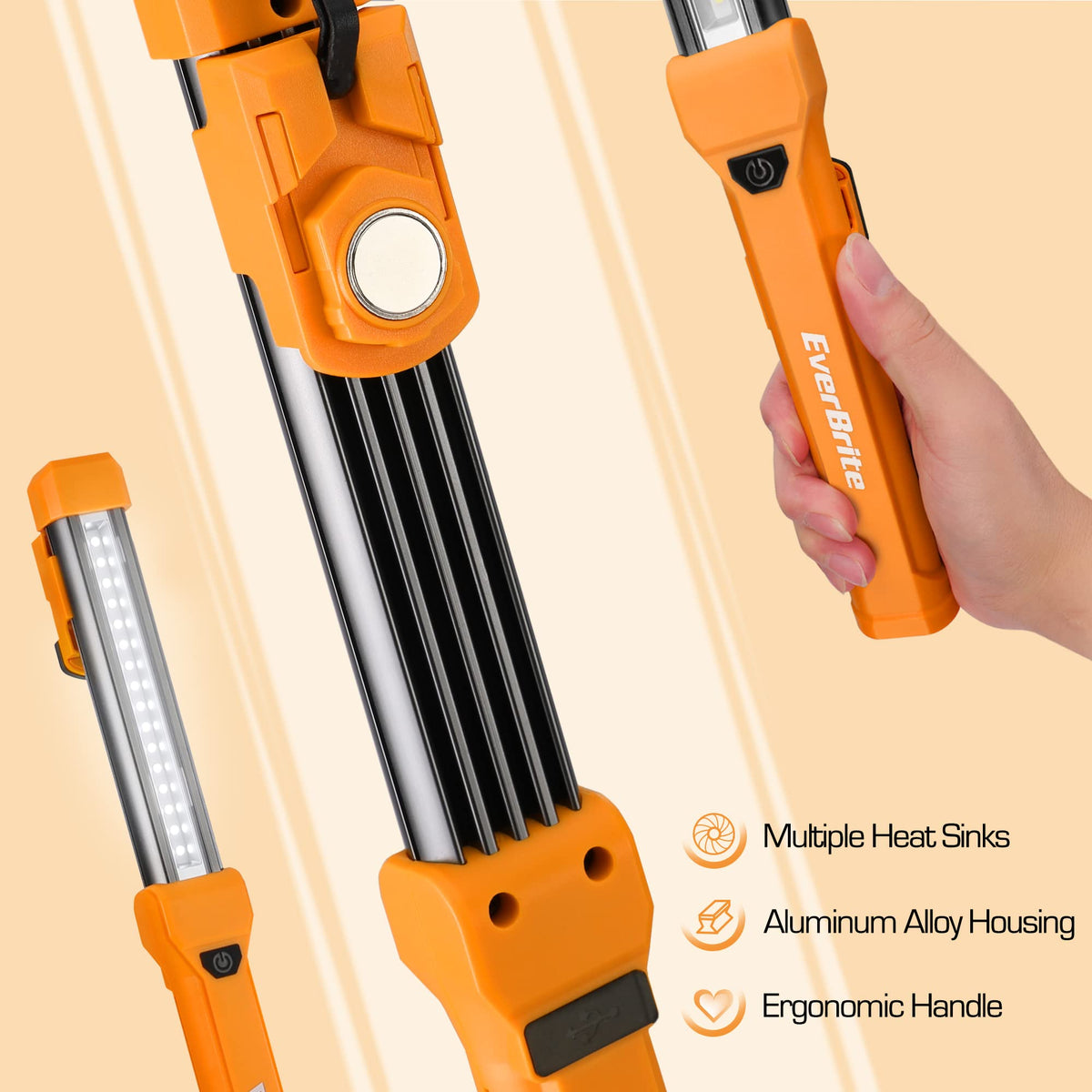 1000LM Rechargeable Magnetic Work Light L97158