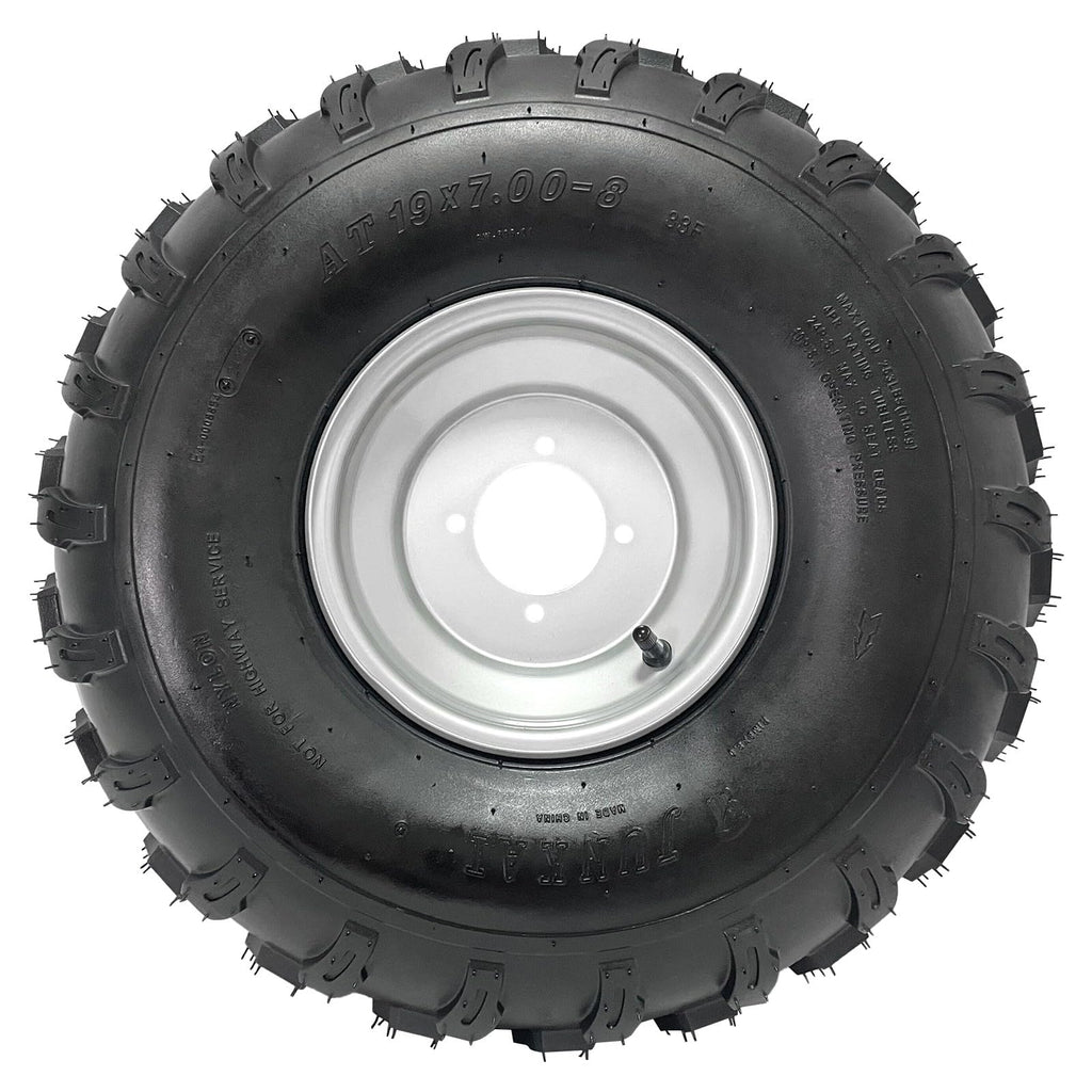 19x7-8 ATV UTV Off-Road Tire and Wheel with 8-Inch 4-Hole Rim U27748