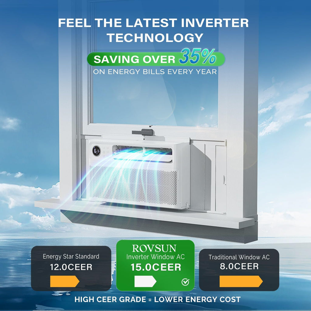 12000 BTU Inverter Window Air Conditioner with WIFI M726