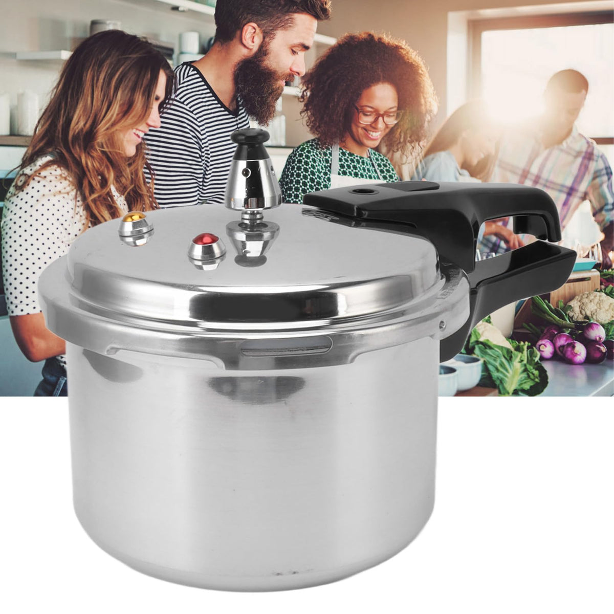 3 Liter Aluminum Alloy Pressure Cooker J337372