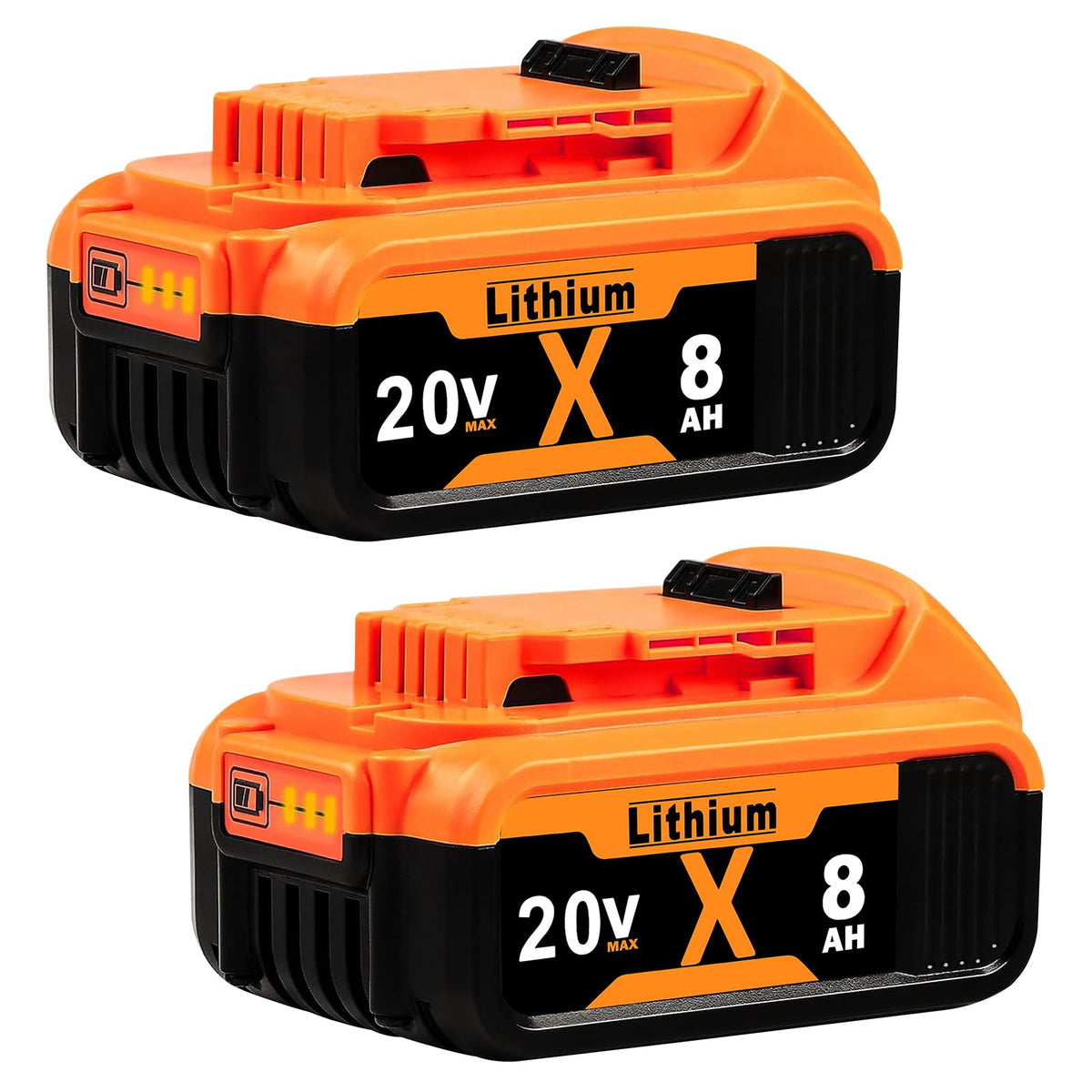 8.0Ah 20V MAX Lithium Batteries 2 Pack M831