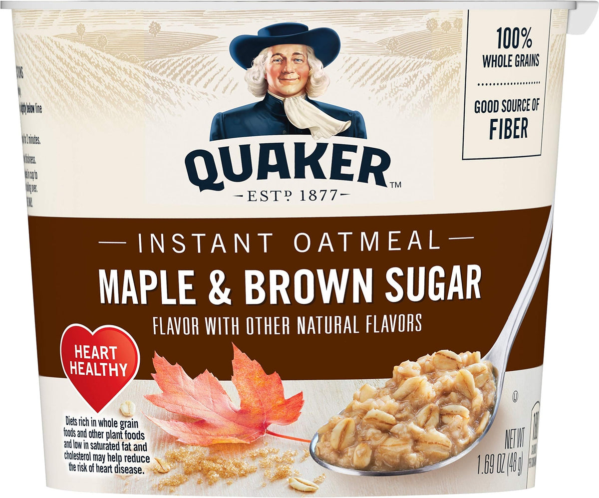 Instant Oatmeal Maple Brown Sugar 1.69 Oz Pack of 5 N767