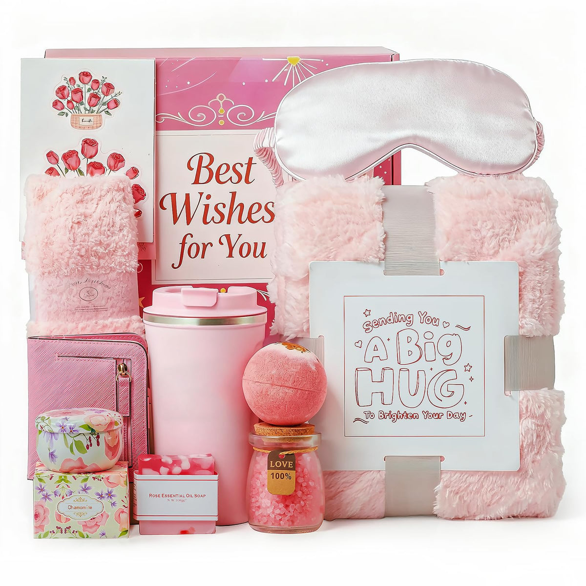 Pink Gift Basket Z1171