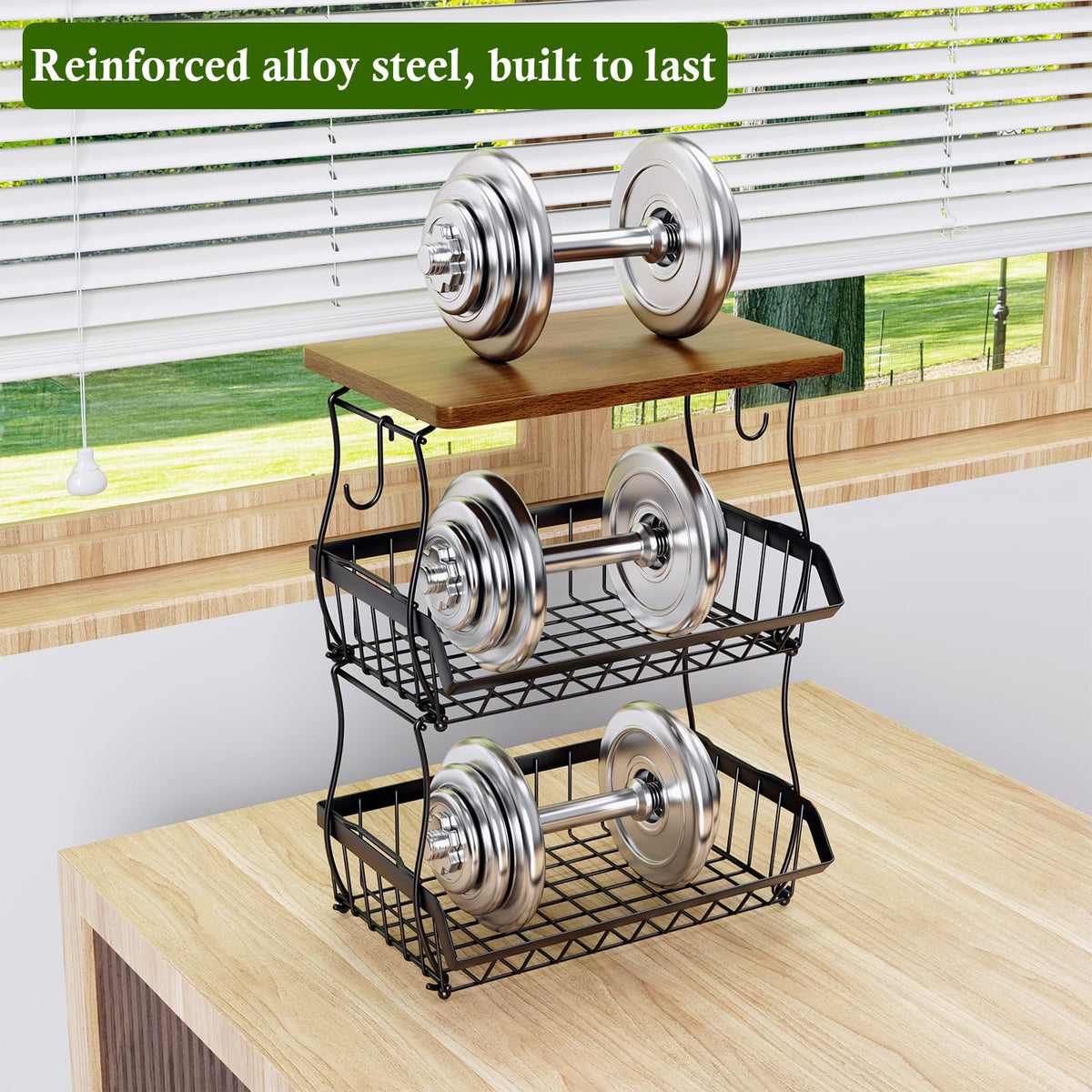 3-Tier Fruit Basket D6221