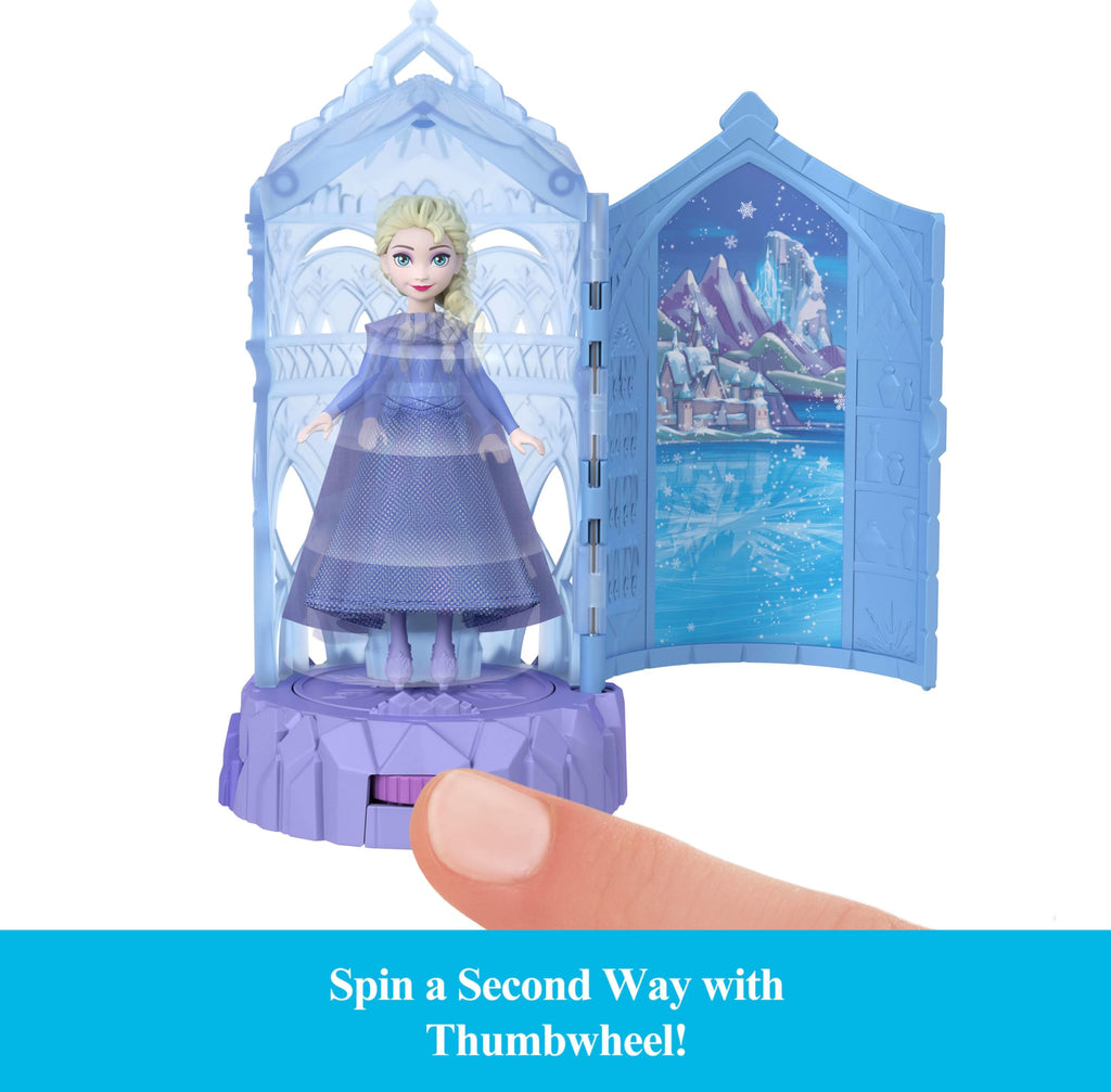 Small Dolls & Mini Castle Playsets with Spinning Doll Reveal A632