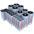 26 Pack NiMH Rechargeable Batteries 8AA 8AAA 4C 4D 2 9V A7837