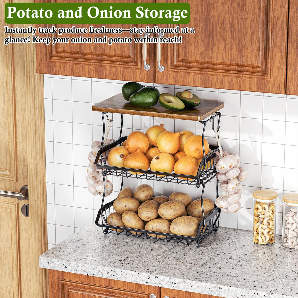 3-Tier Fruit Basket D6221