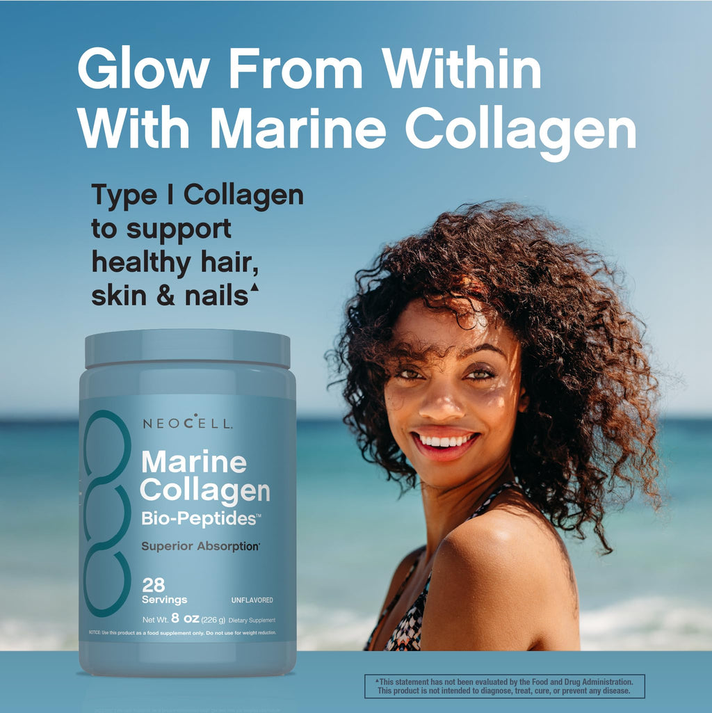 Marine Collagen Peptides Powder 8 oz Unflavored I67723