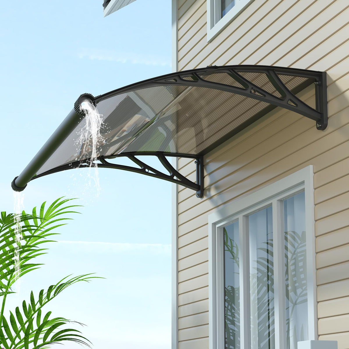 40x48in UV Rain Proof Door Awning X93405