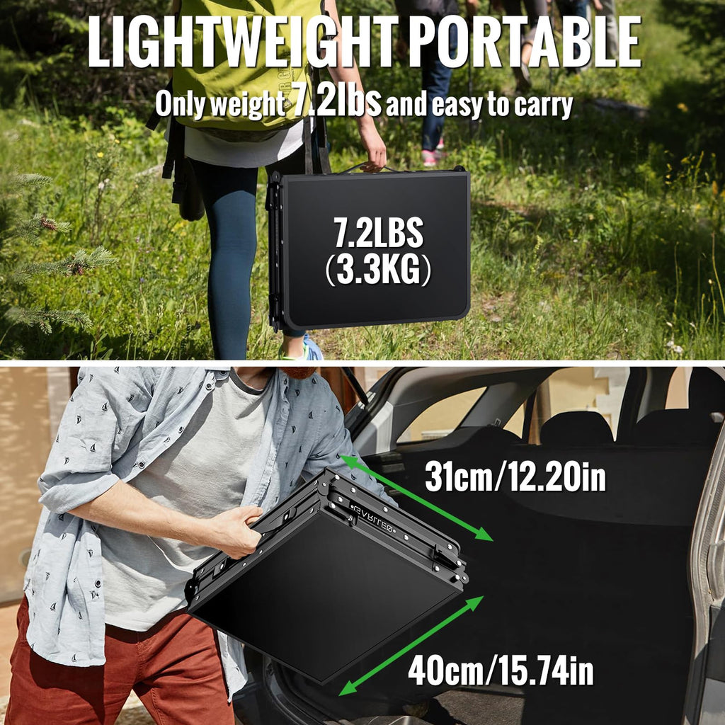 Folding Camping Table 3 Adjustable Height V115119