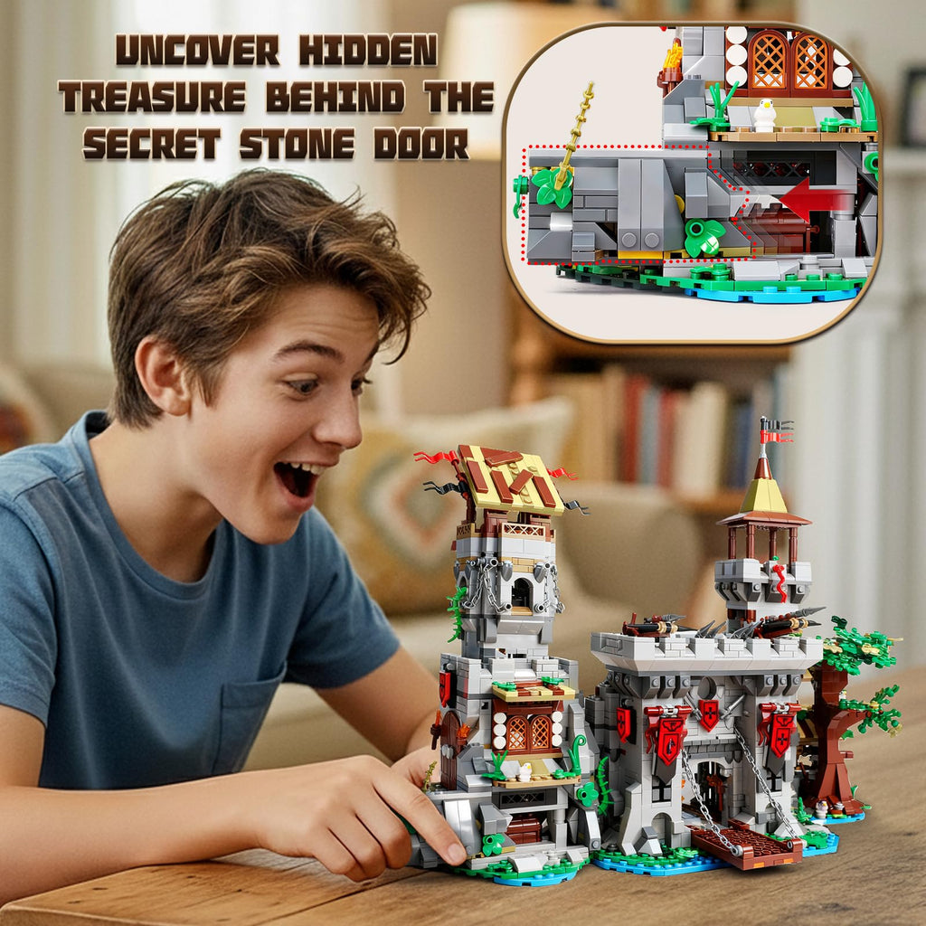 2568 PCS Medieval Castle Building Blocks Set N99358