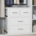 White 4 Drawer Dresser U517264