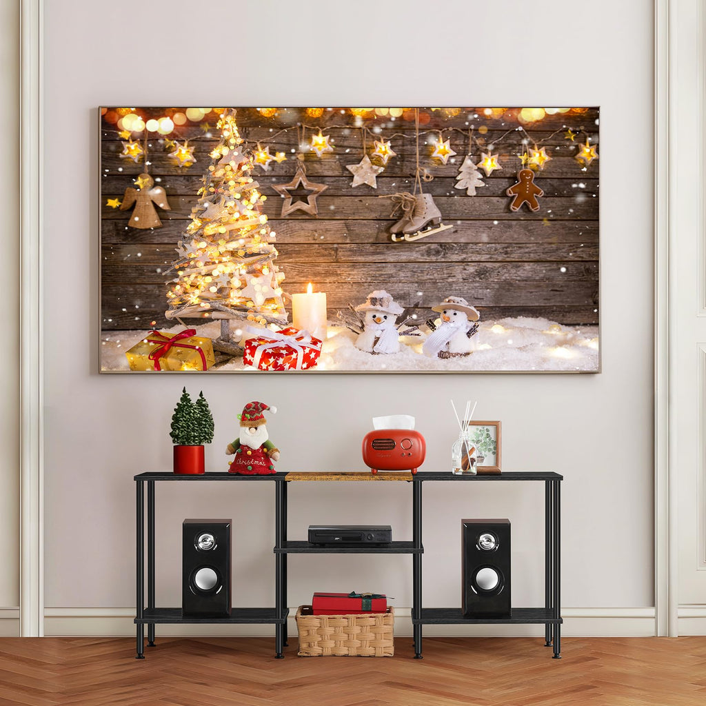50 inch 3 Tier TV Stand with Storage Shelves M96608