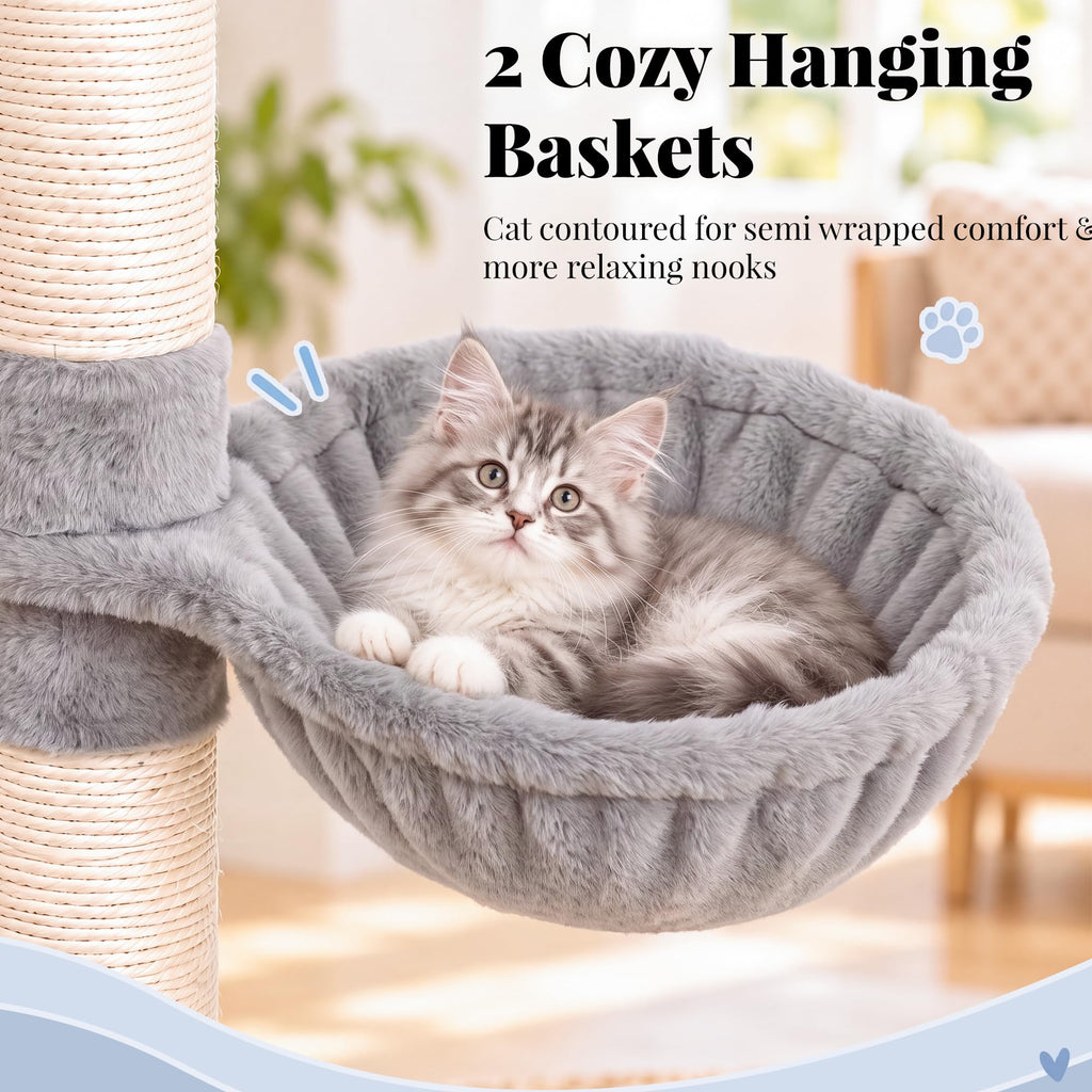 Cat Tree Tower with 3 Platforms S1685