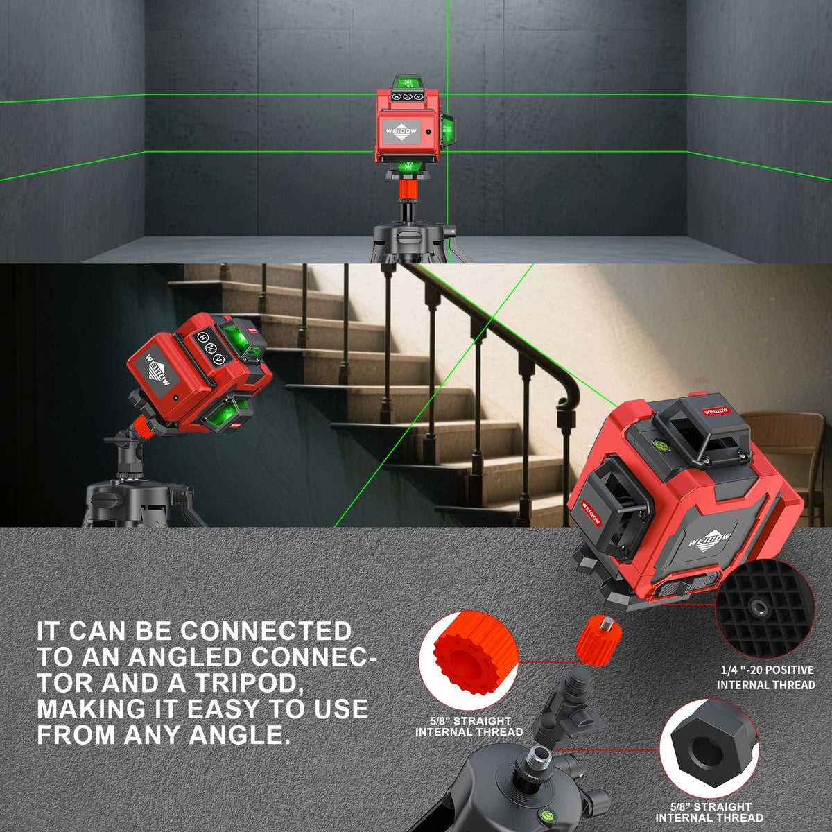 Laser Level Kit with Tripod A394567