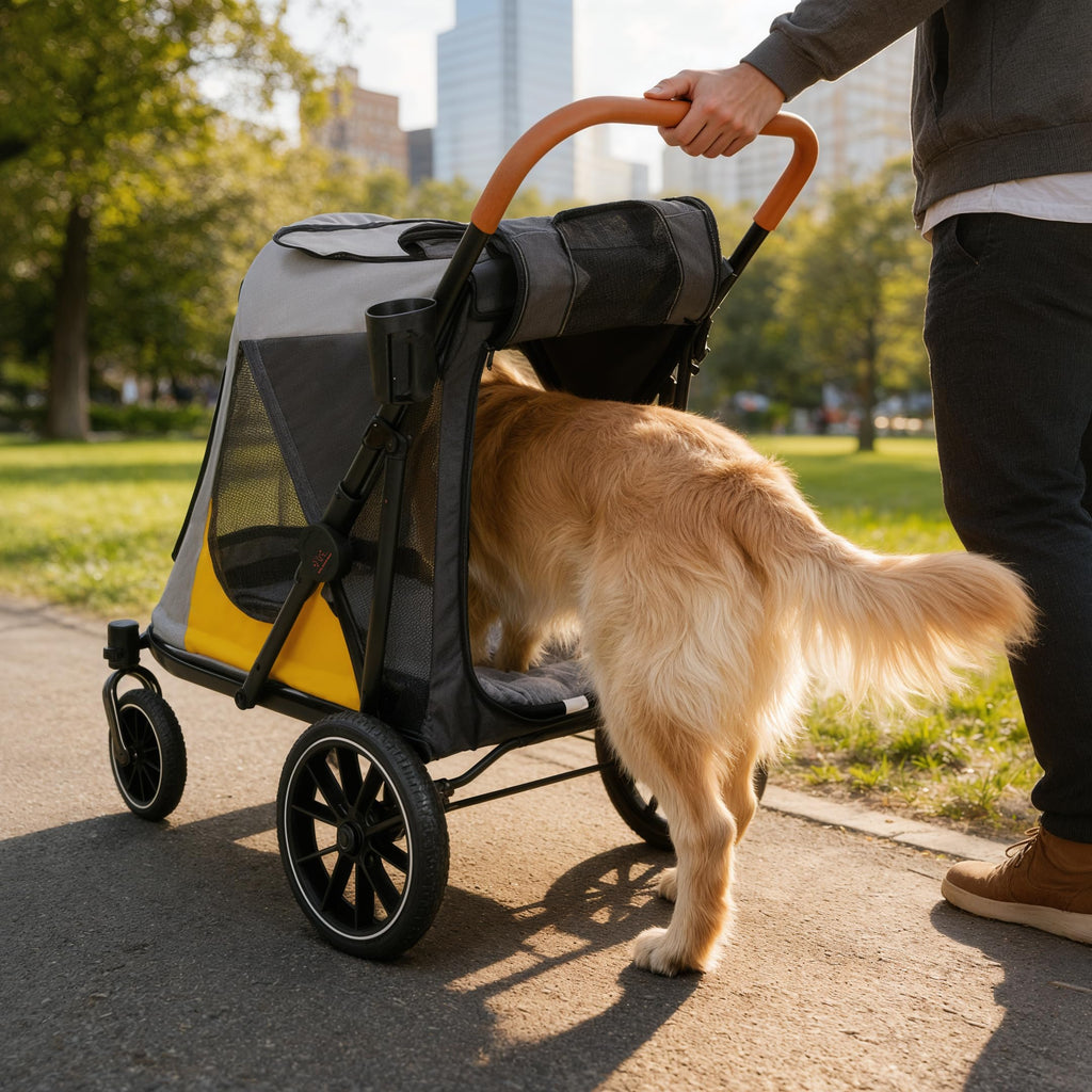 Large Dog Stroller with Dual Entry X272