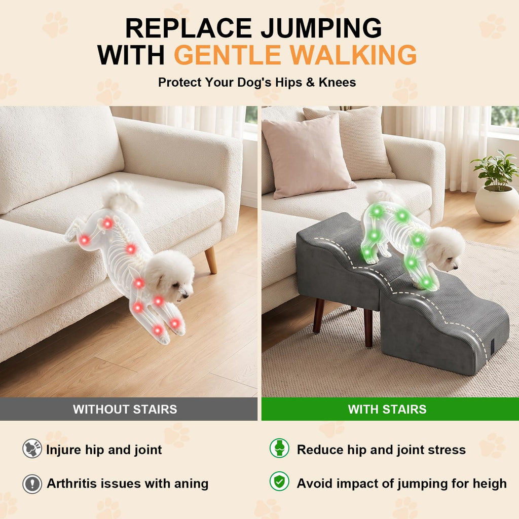 Foldable Pet Steps & Ottoman G4062