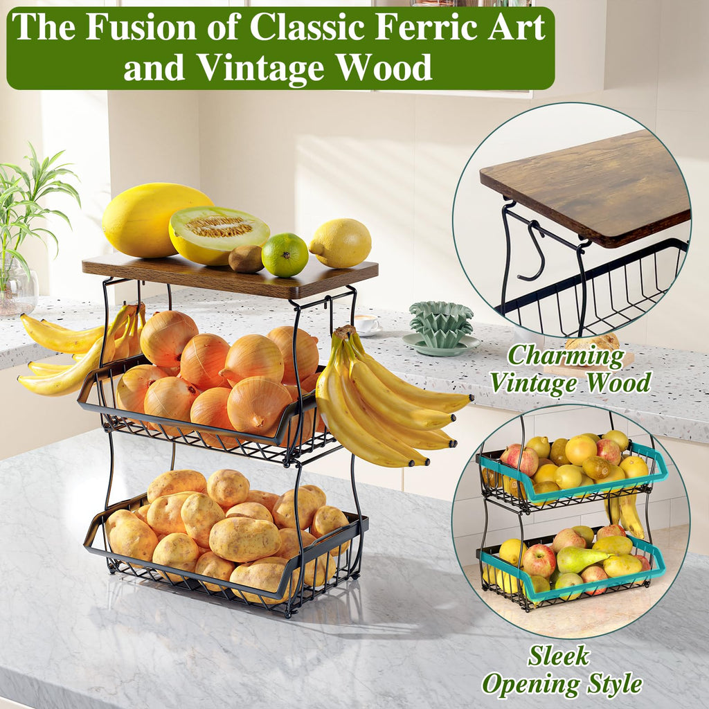 3-Tier Fruit Basket D6221