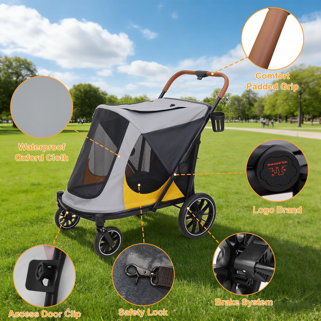 Large Dog Stroller with Dual Entry X272