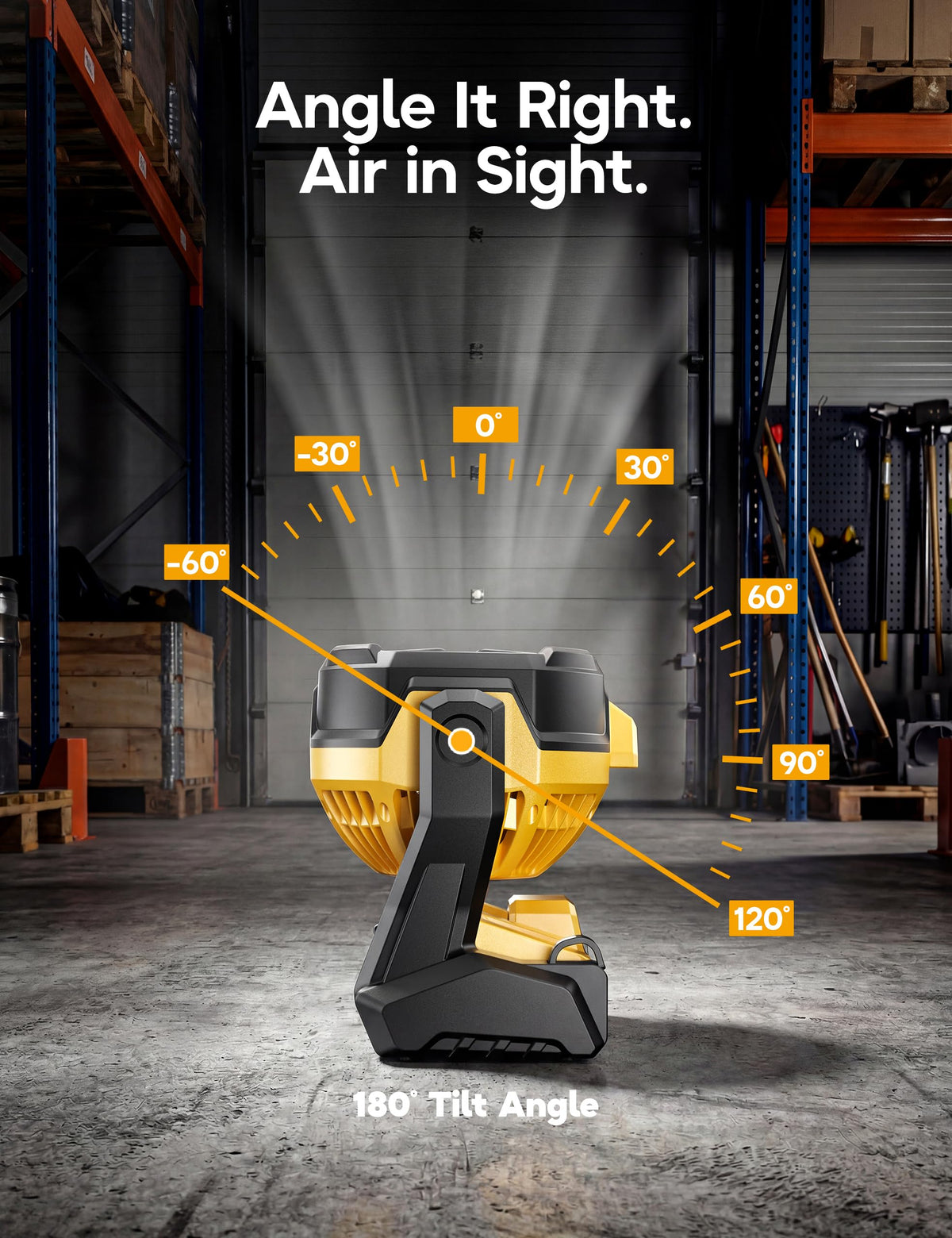 Battery Operated Fan with LED Lights N408