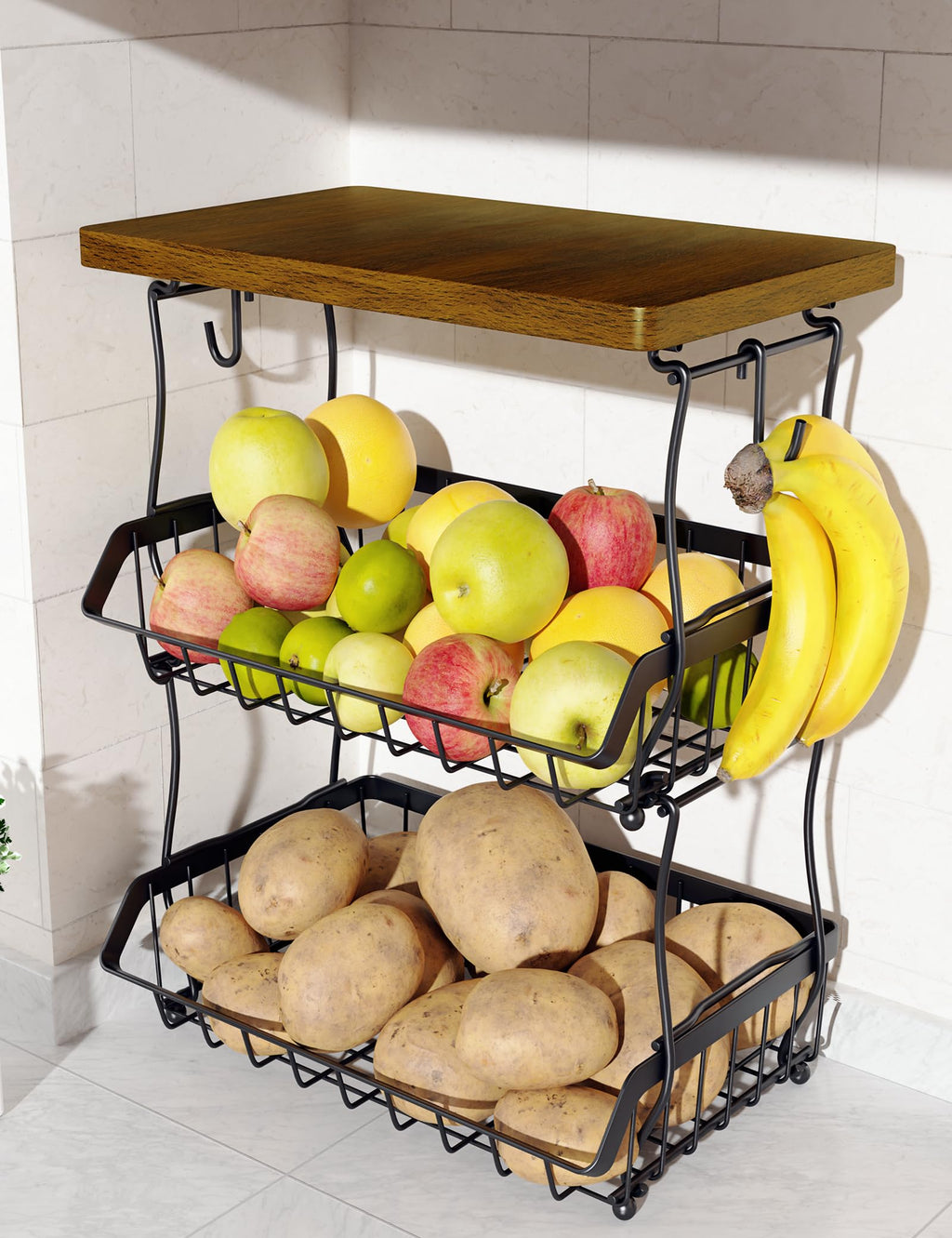 3-Tier Fruit Basket D6221