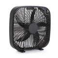 Black 20-Inch 3-Speed Box Fan with Carry Handle M128