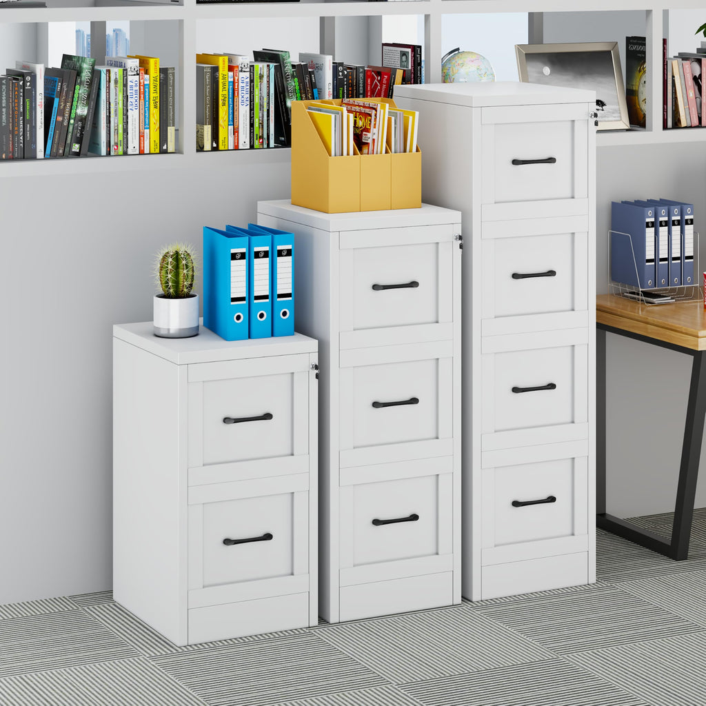 4 Drawer Metal File Cabinet with Lock T293