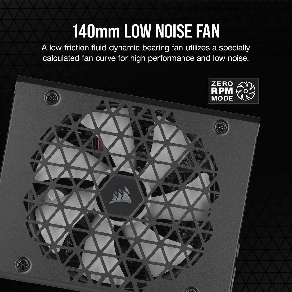 Black ATX 3.1 PCIe 5.1 Power Supply O88676