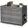 Cat Litter Box Enclosure with Door K97076