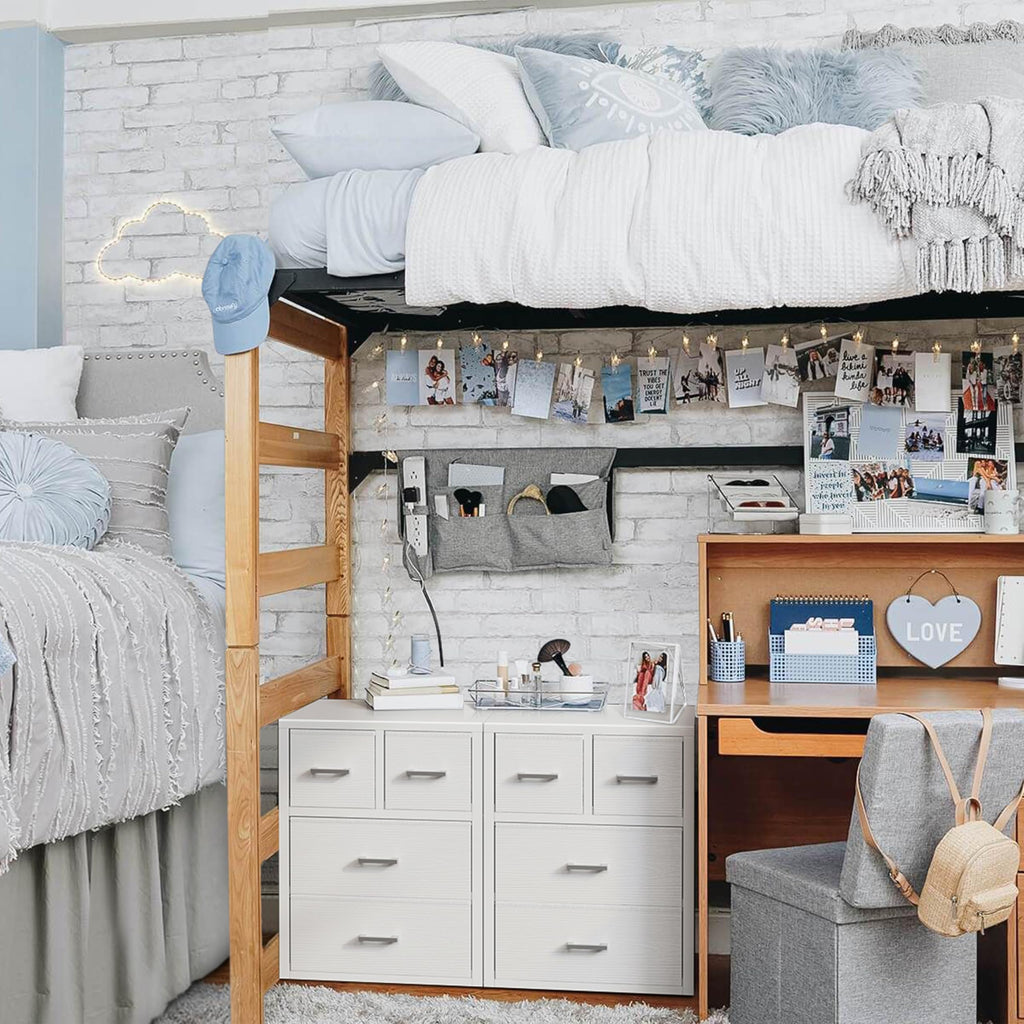White 4 Drawer Dresser U517264