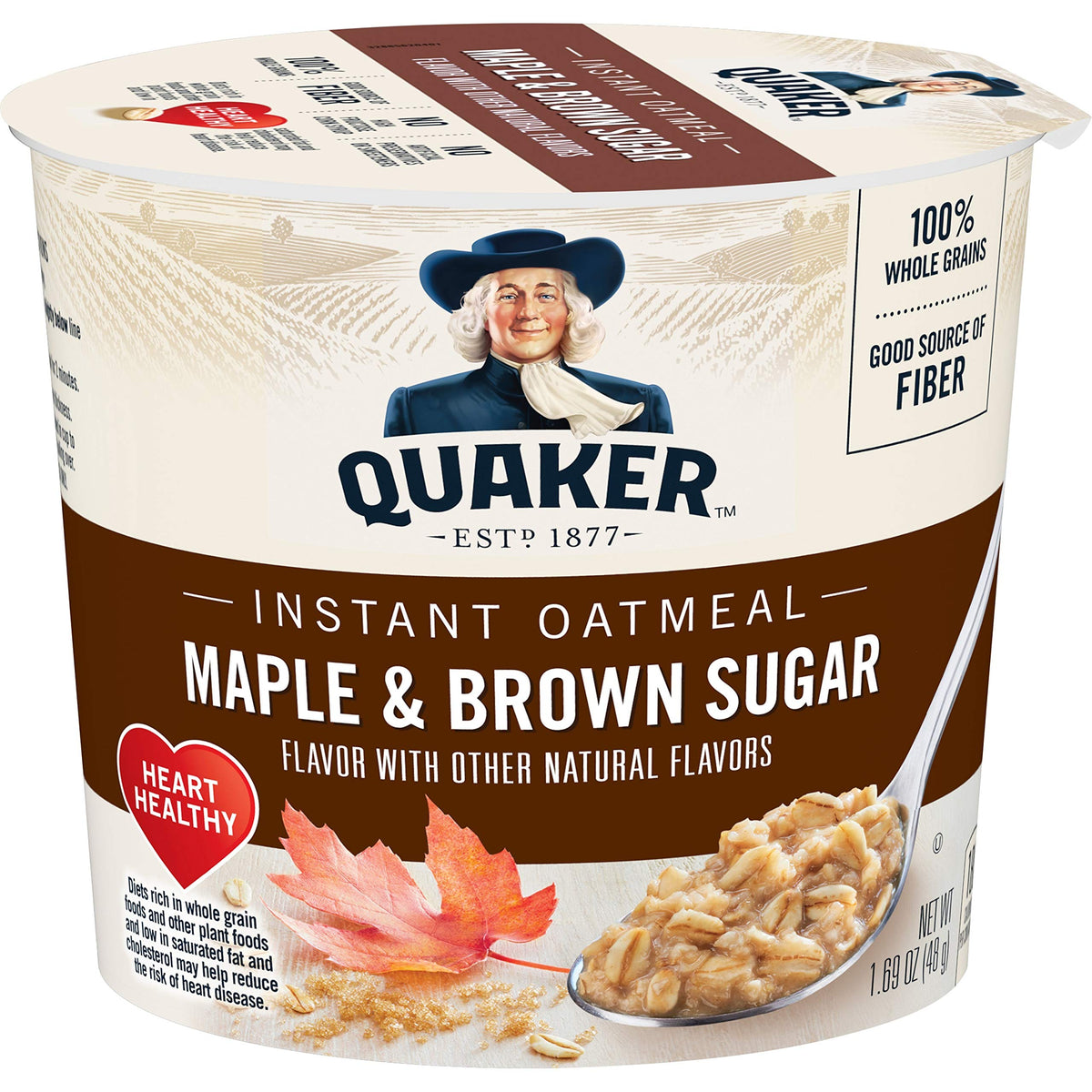 Instant Oatmeal Maple Brown Sugar 1.69 Oz Pack of 5 N767