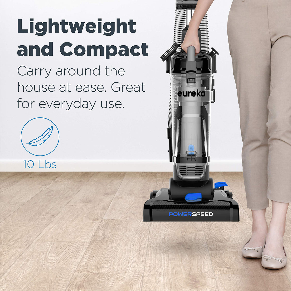 Lightweight Bagless Upright Vacuum Cleaner T837