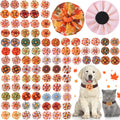 100 Pcs Pet Collar Flowers Charms H858884